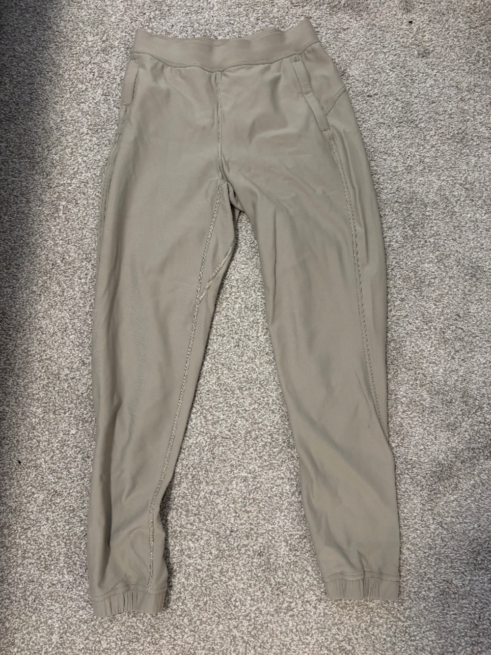 Lululemon Adapted State high rise fleece jogger.